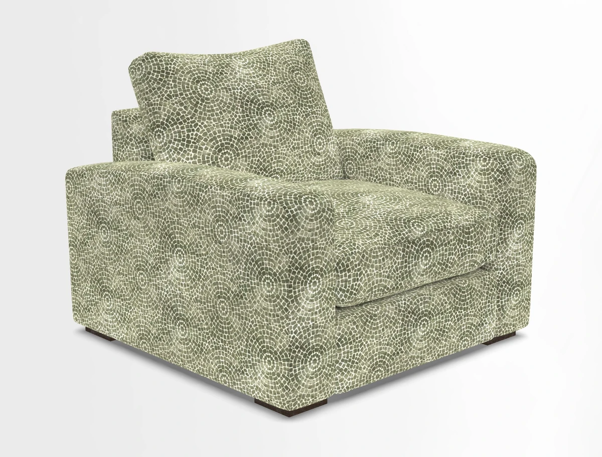 Stockbridge Chair in Two Tone Plain Biscuit