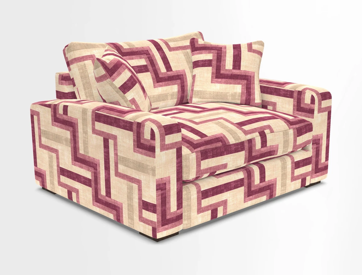 Stockbridge Snuggler in Two Tone Plain Biscuit