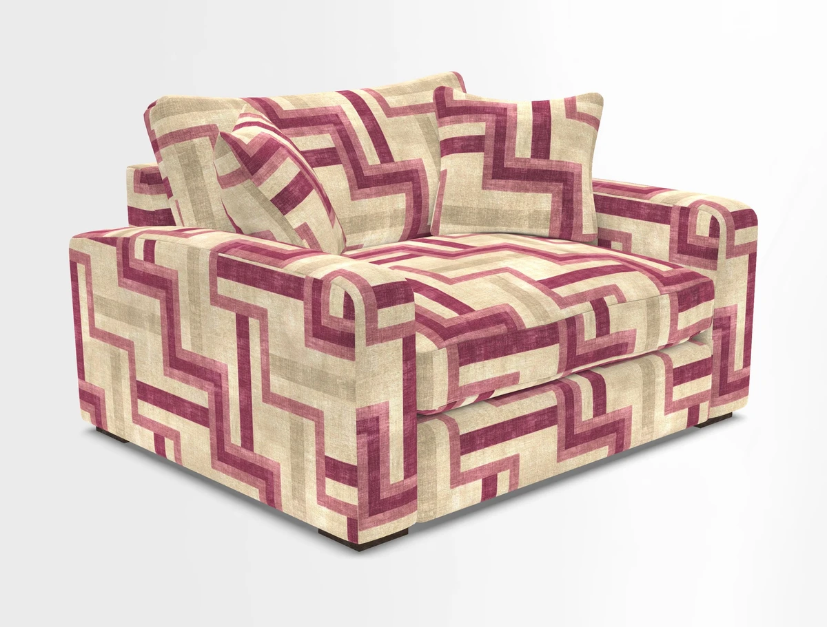 Stockbridge Snuggler in Two Tone Plain Biscuit