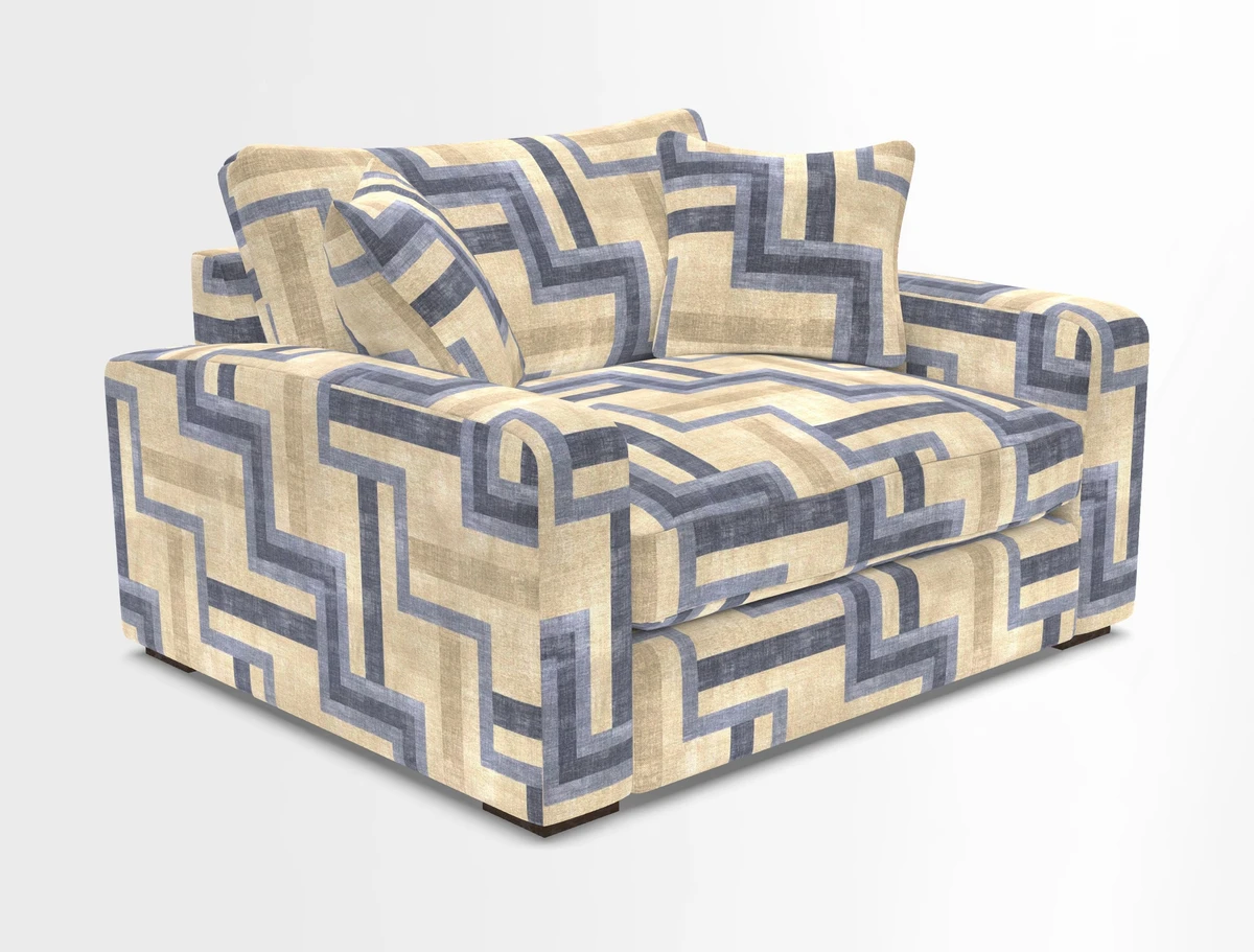 Stockbridge Snuggler in Two Tone Plain Biscuit