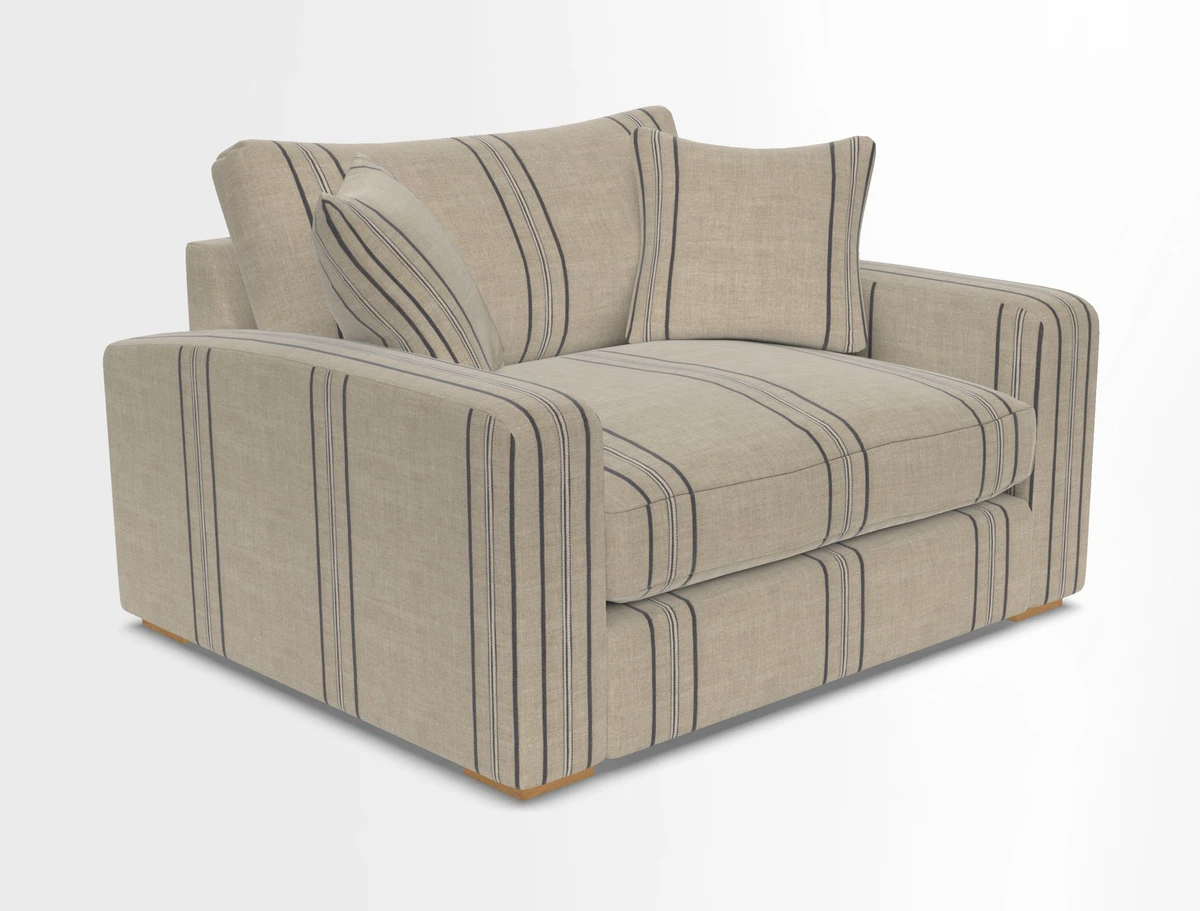 Stockbridge Snuggler in Two Tone Plain Biscuit