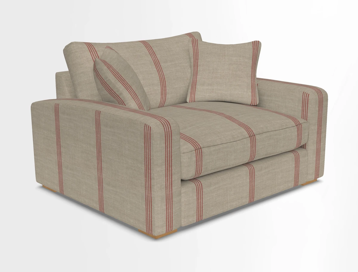 Stockbridge Snuggler in Two Tone Plain Biscuit