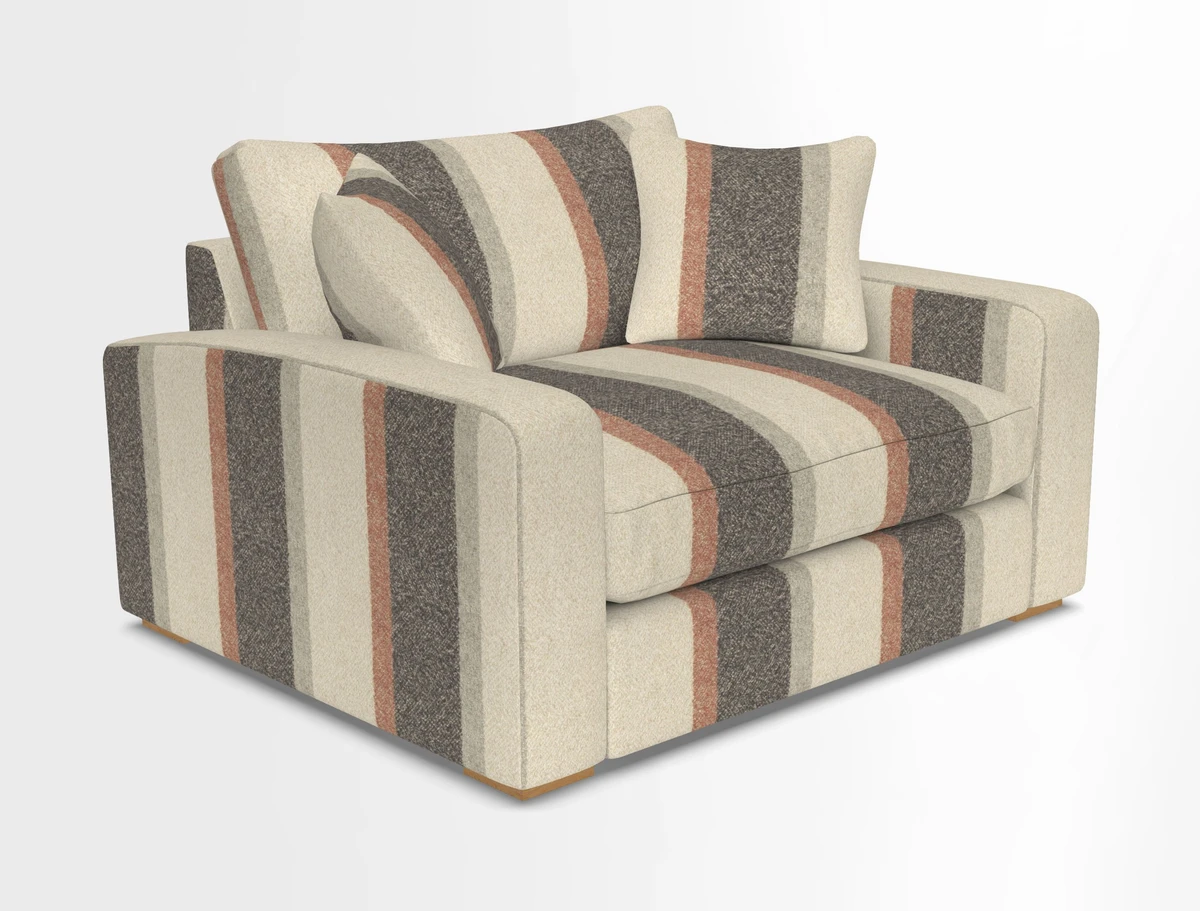 Stockbridge Snuggler in Two Tone Plain Biscuit