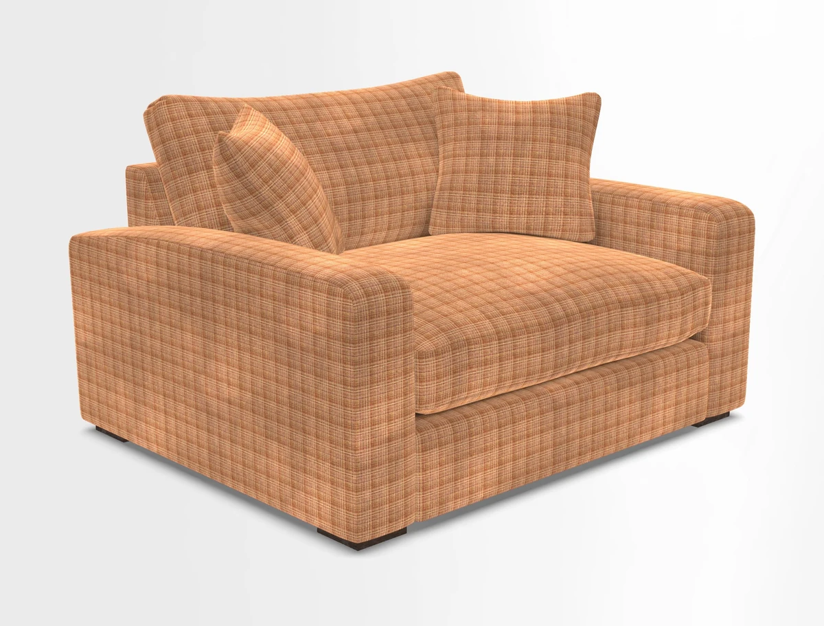 Stockbridge Snuggler in Two Tone Plain Biscuit
