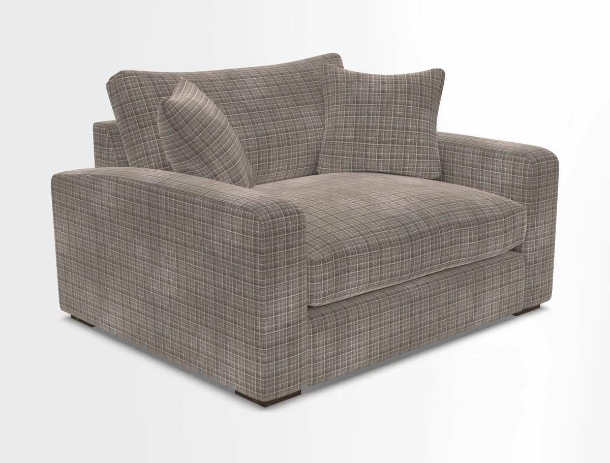 Stockbridge Snuggler in Two Tone Plain Biscuit
