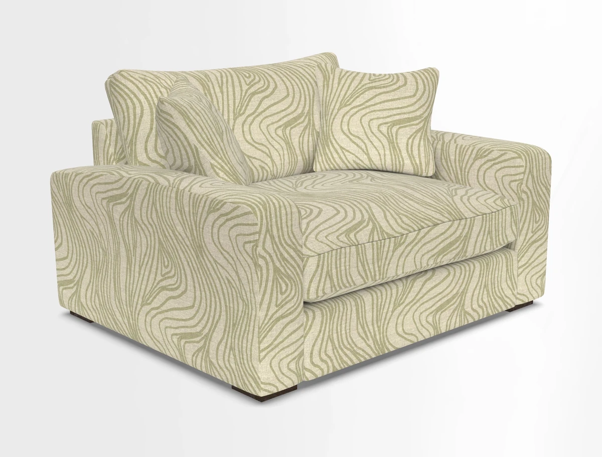 Stockbridge Snuggler in Two Tone Plain Biscuit