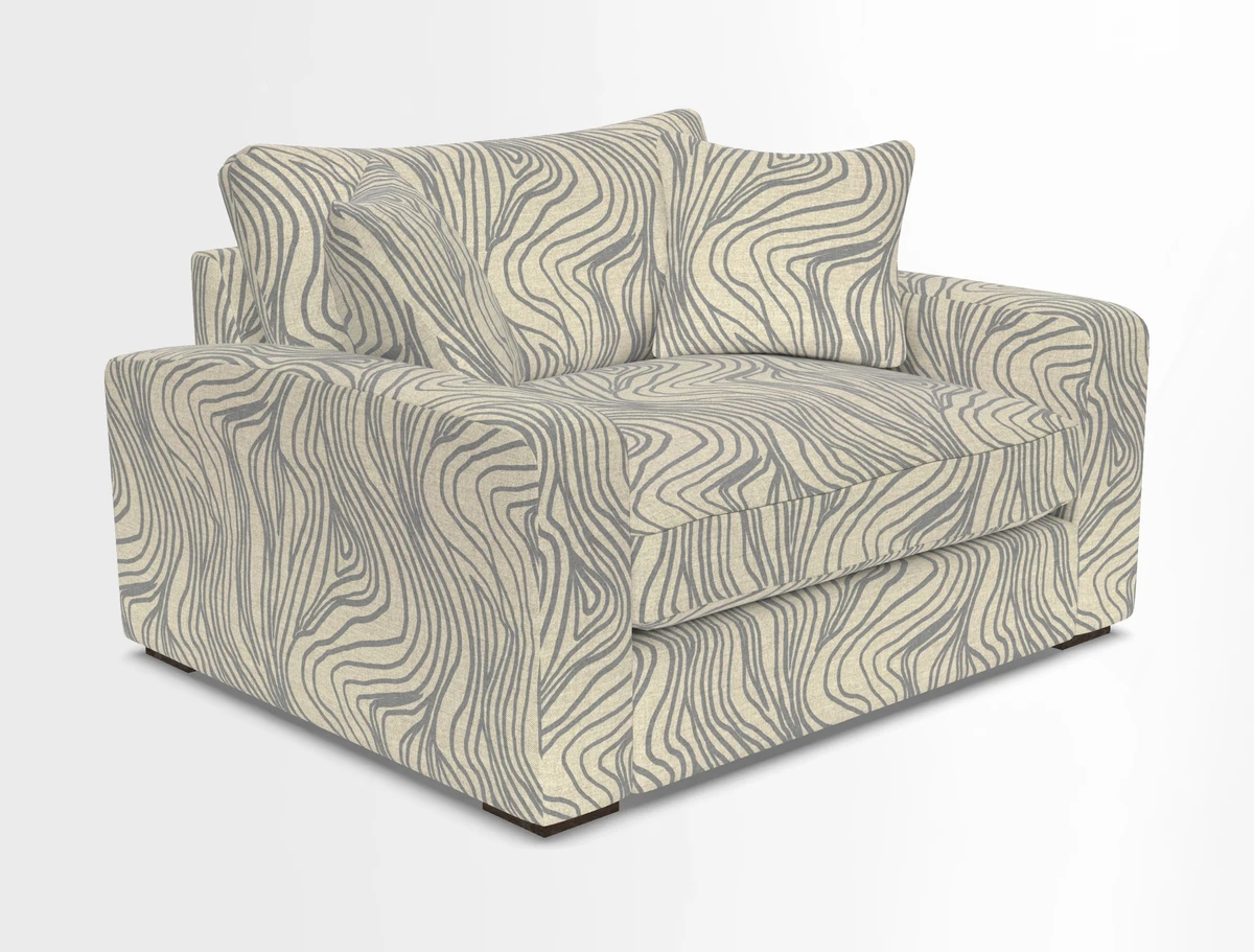 Stockbridge Snuggler in Two Tone Plain Biscuit