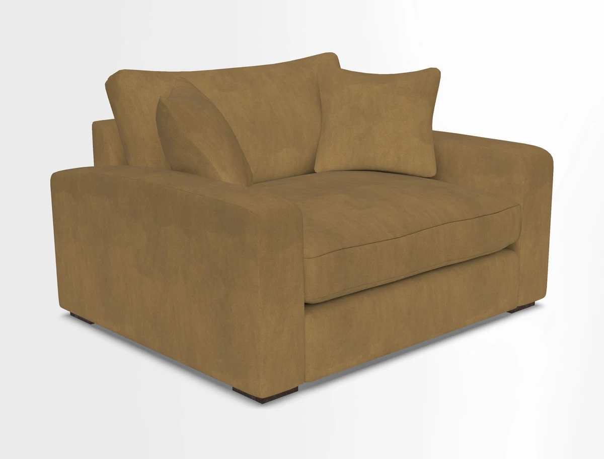 Stockbridge Snuggler in Two Tone Plain Biscuit