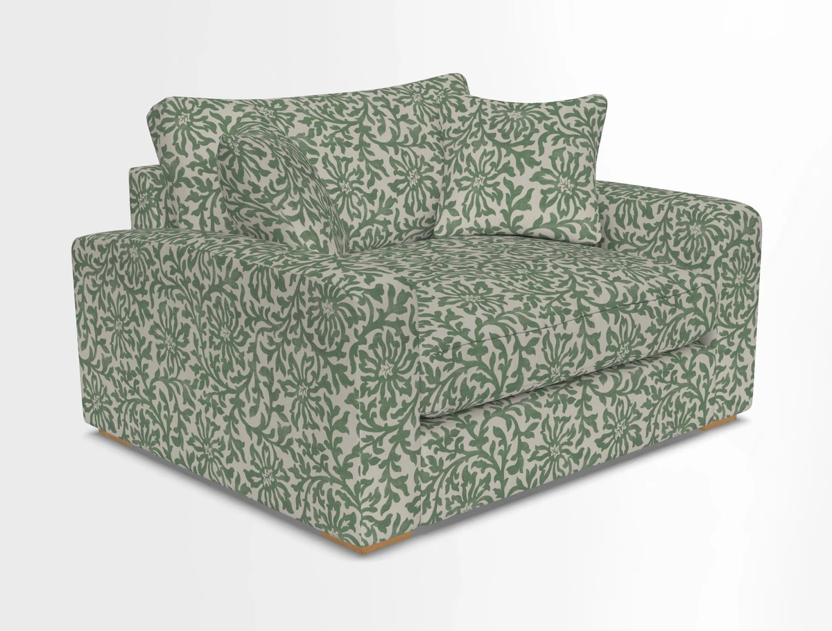 Stockbridge Snuggler in Two Tone Plain Biscuit