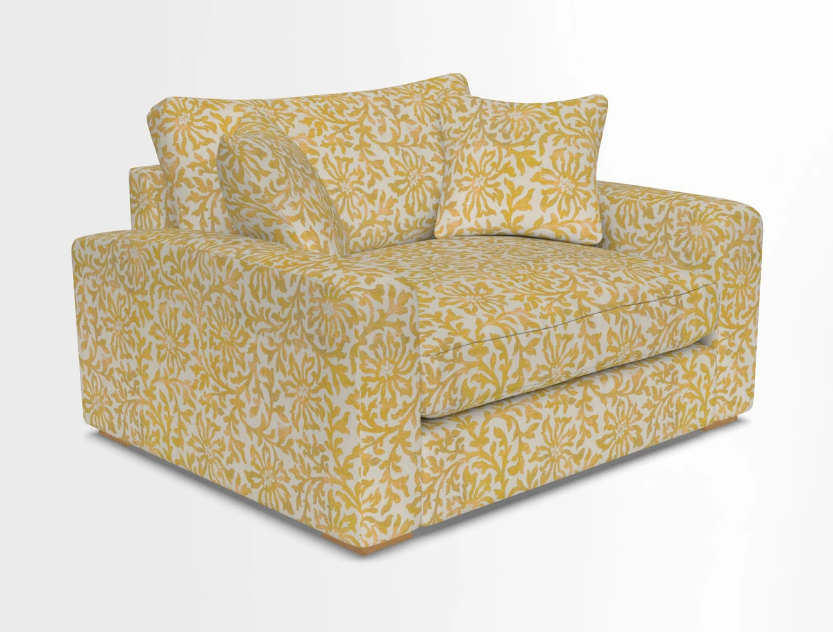 Stockbridge Snuggler in Two Tone Plain Biscuit