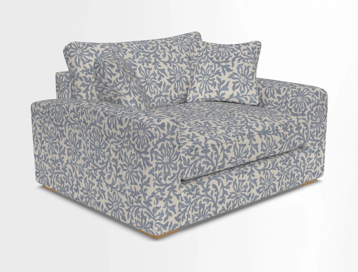Stockbridge Snuggler in Two Tone Plain Biscuit
