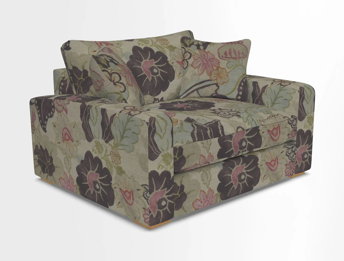 Stockbridge Snuggler in Two Tone Plain Biscuit