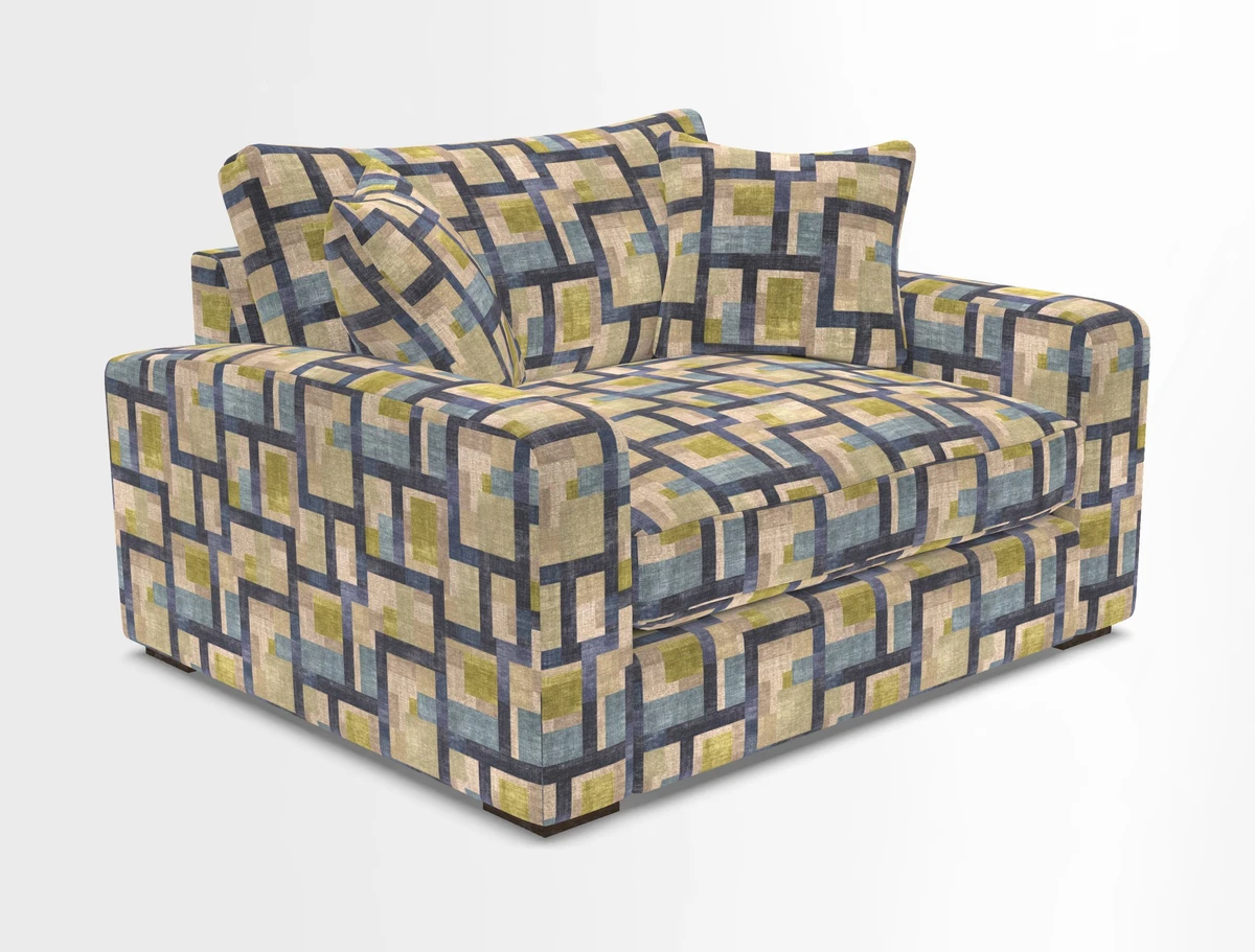 Stockbridge Snuggler in Two Tone Plain Biscuit