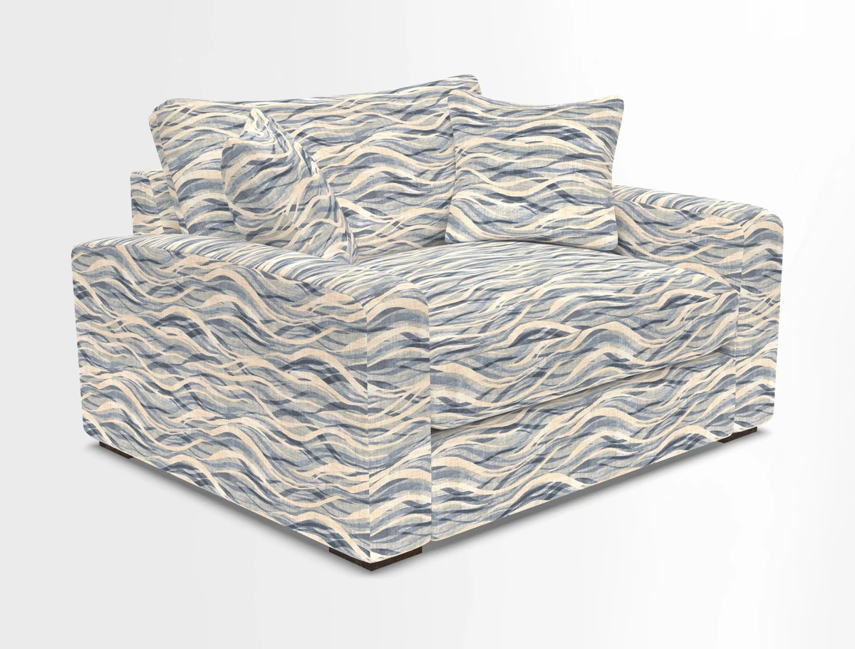 Stockbridge Snuggler in Two Tone Plain Biscuit