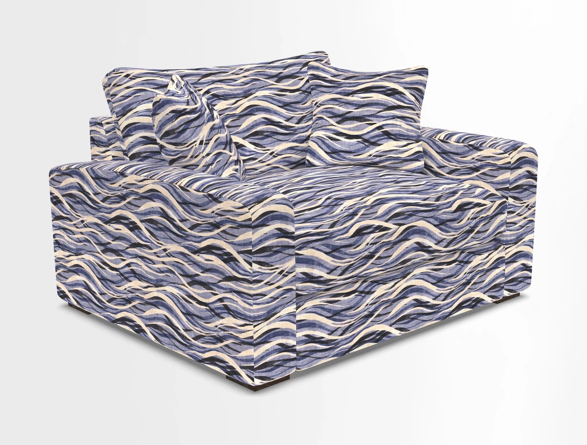 Stockbridge Snuggler in Two Tone Plain Biscuit