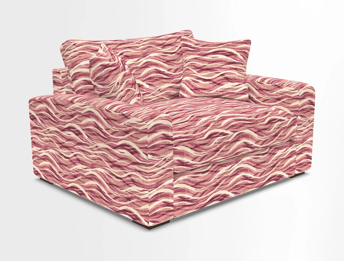 Stockbridge Snuggler in Two Tone Plain Biscuit
