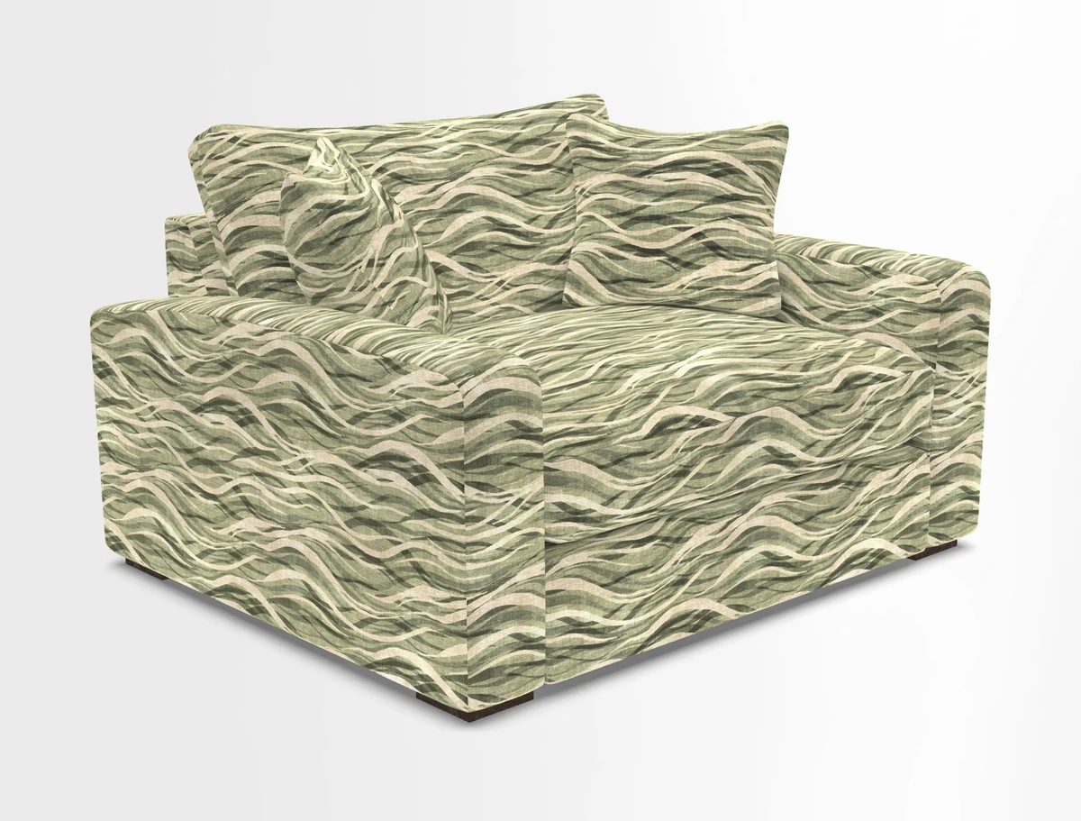Stockbridge Snuggler in Two Tone Plain Biscuit