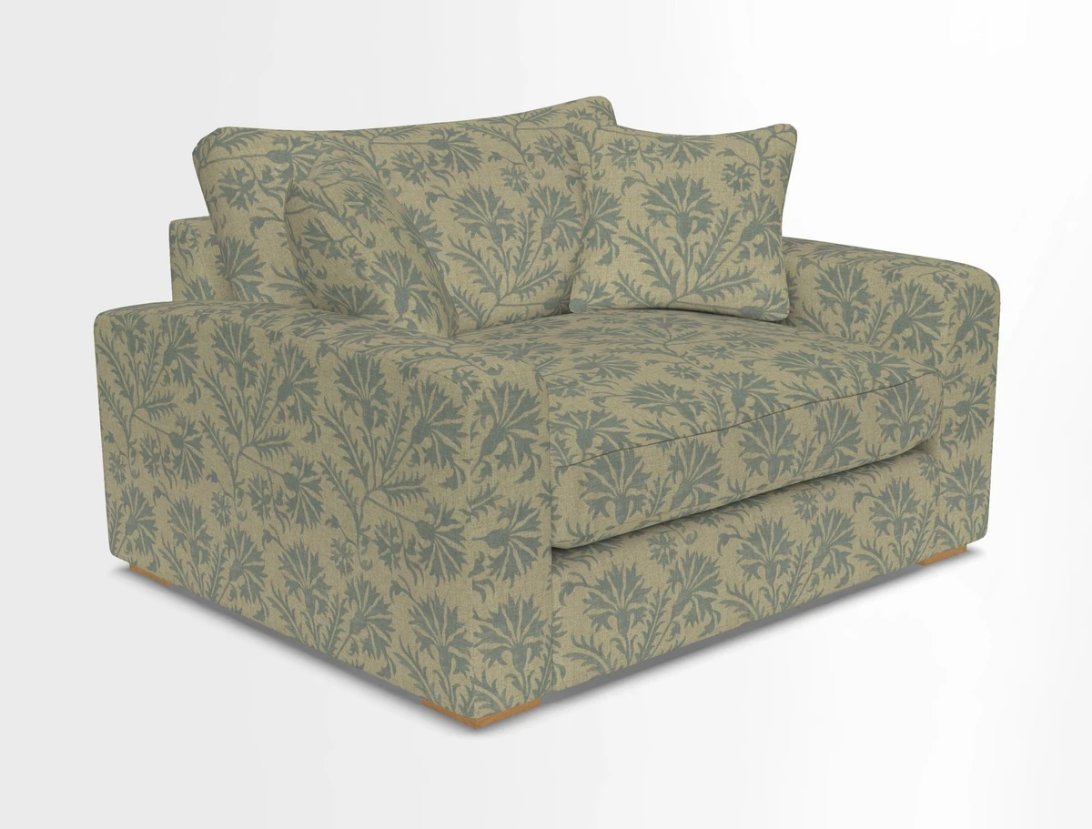 Stockbridge Snuggler in Two Tone Plain Biscuit