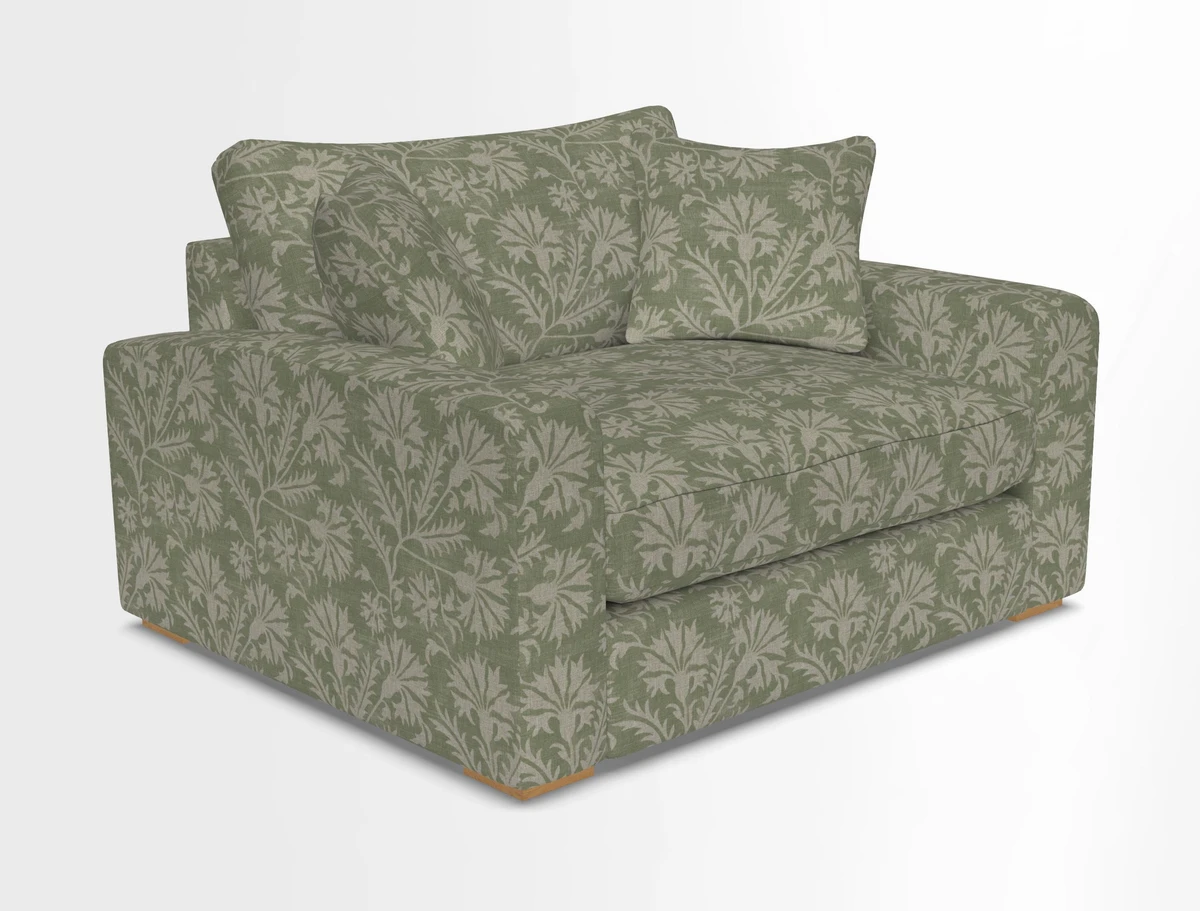 Stockbridge Snuggler in Two Tone Plain Biscuit