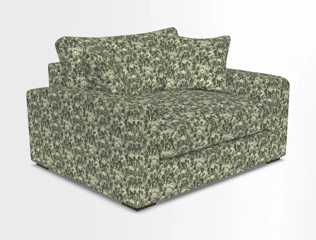 Stockbridge Snuggler in Two Tone Plain Biscuit