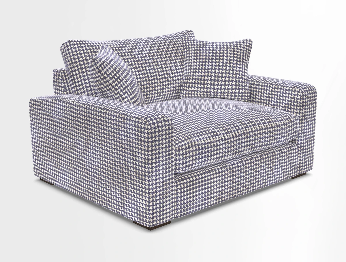 Stockbridge Snuggler in Two Tone Plain Biscuit