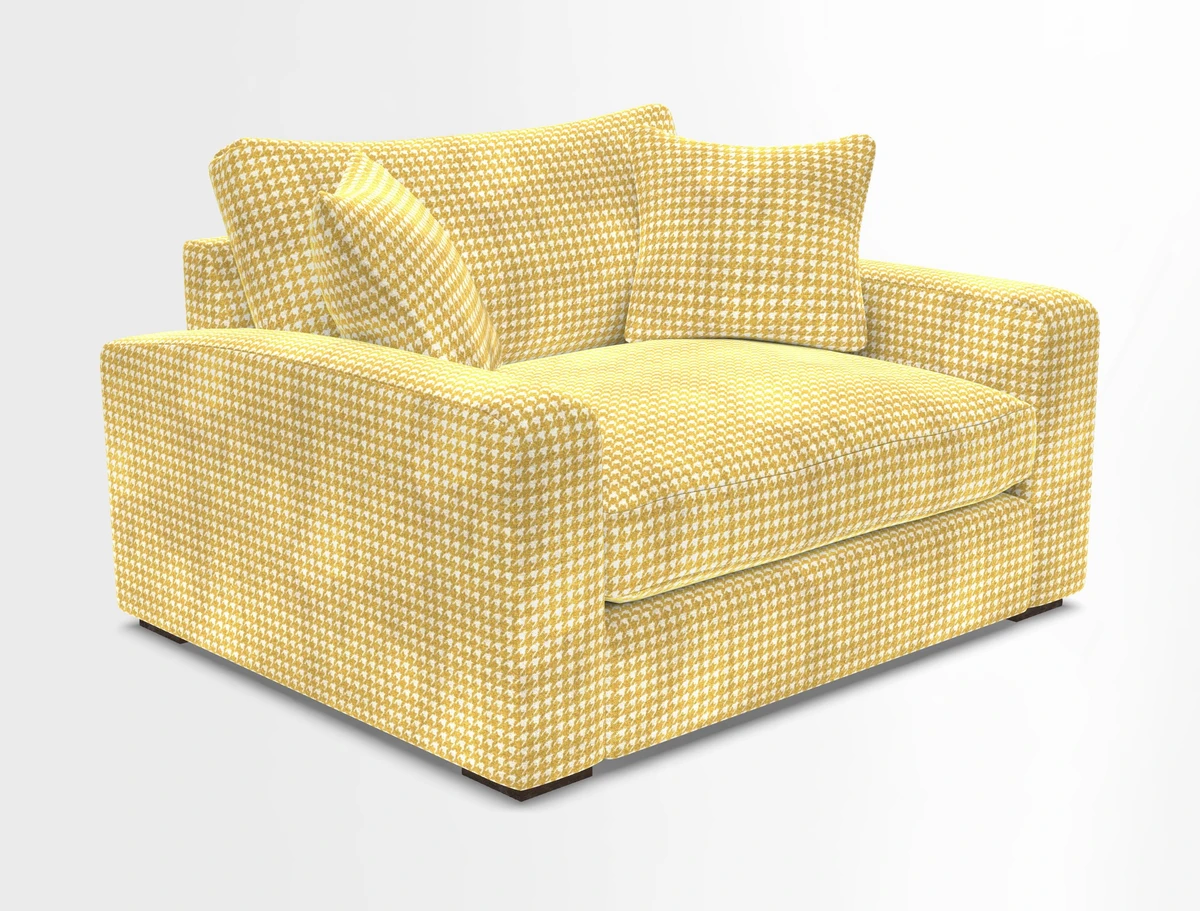 Stockbridge Snuggler in Two Tone Plain Biscuit
