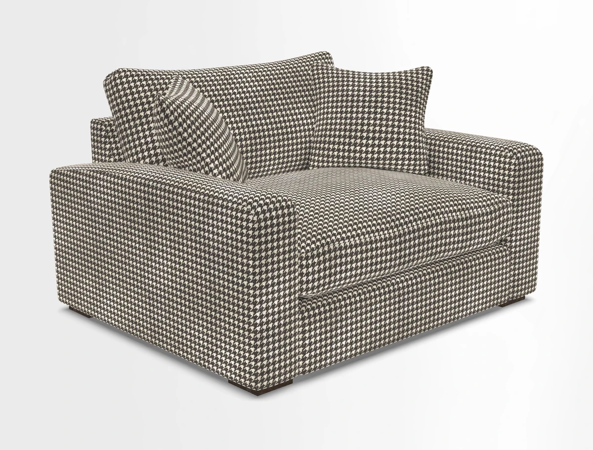 Stockbridge Snuggler in Two Tone Plain Biscuit