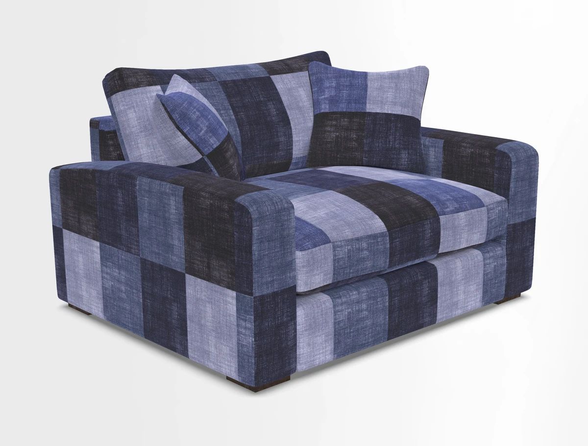Stockbridge Snuggler in Two Tone Plain Biscuit