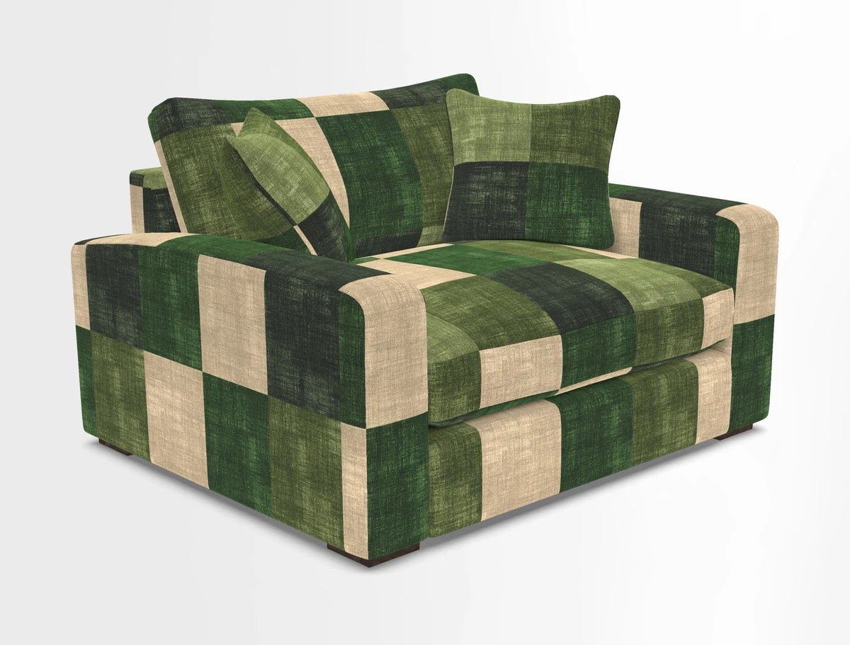 Stockbridge Snuggler in Two Tone Plain Biscuit