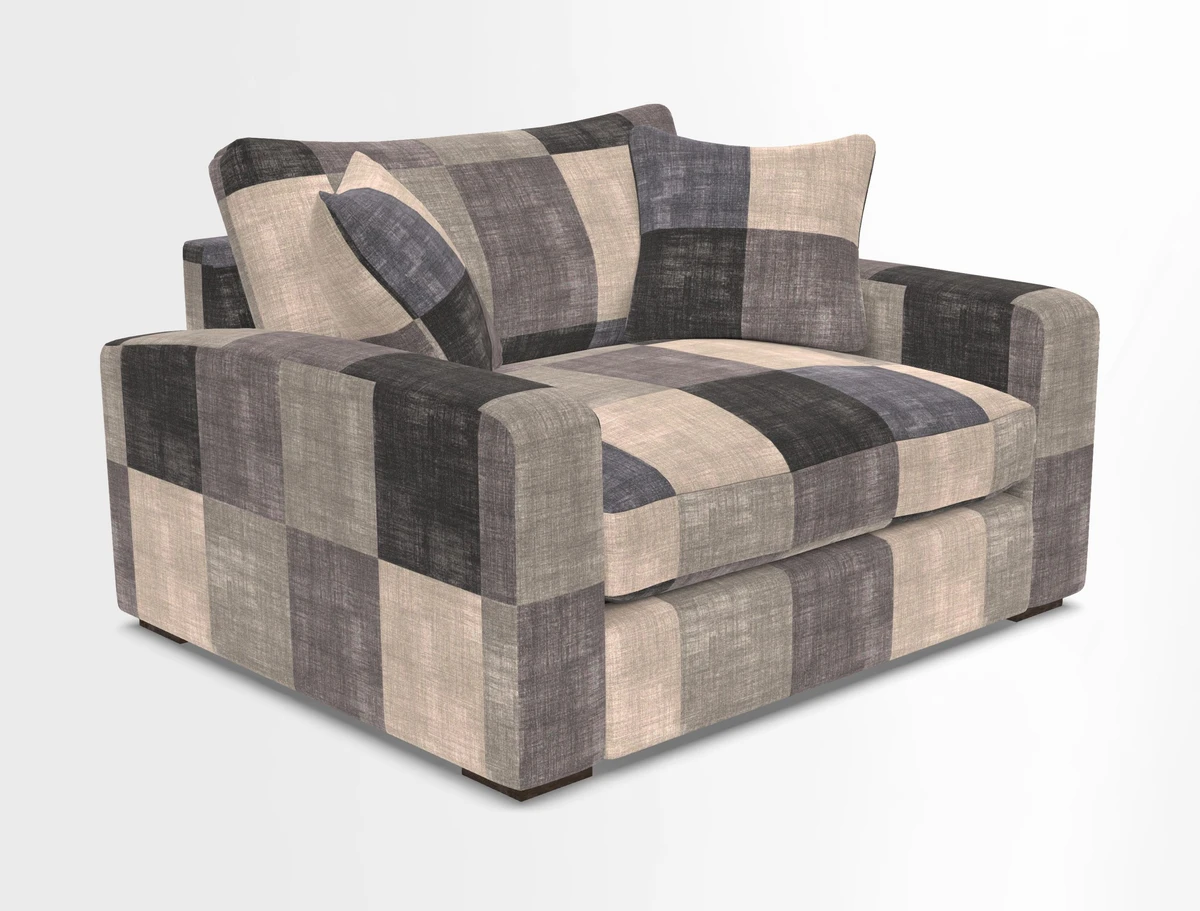 Stockbridge Snuggler in Two Tone Plain Biscuit