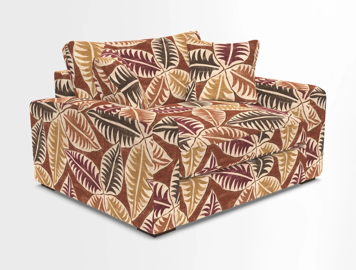 Stockbridge Snuggler in Two Tone Plain Biscuit
