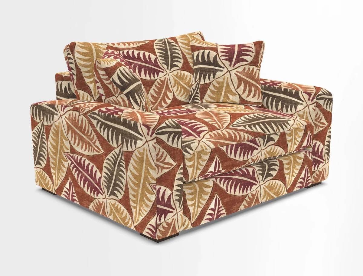 Stockbridge Snuggler in Two Tone Plain Biscuit