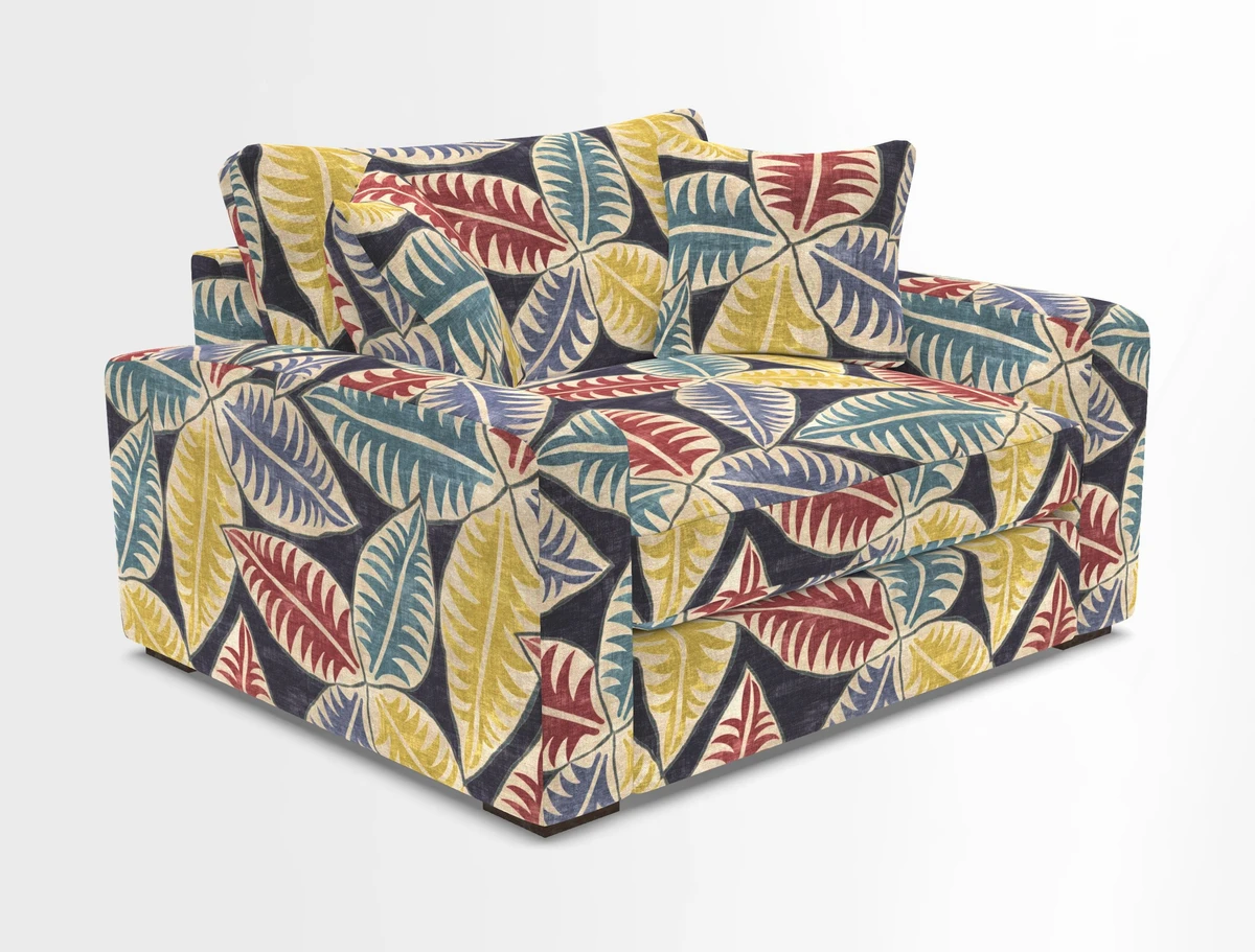 Stockbridge Snuggler in Two Tone Plain Biscuit
