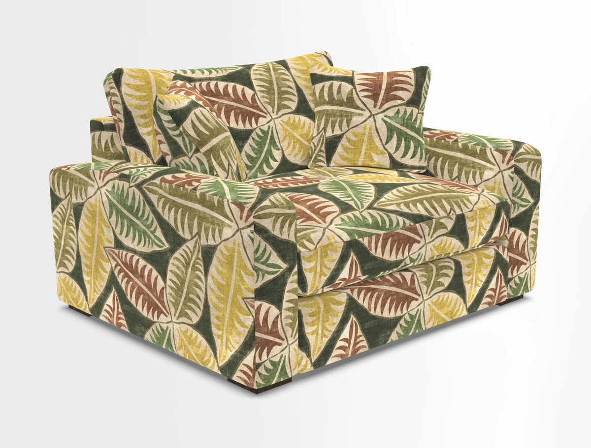 Stockbridge Snuggler in Two Tone Plain Biscuit