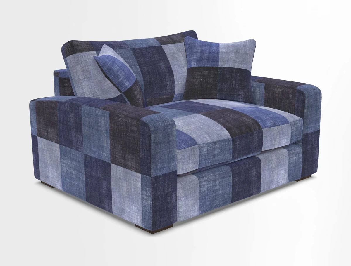 Stockbridge Snuggler in Two Tone Plain Biscuit