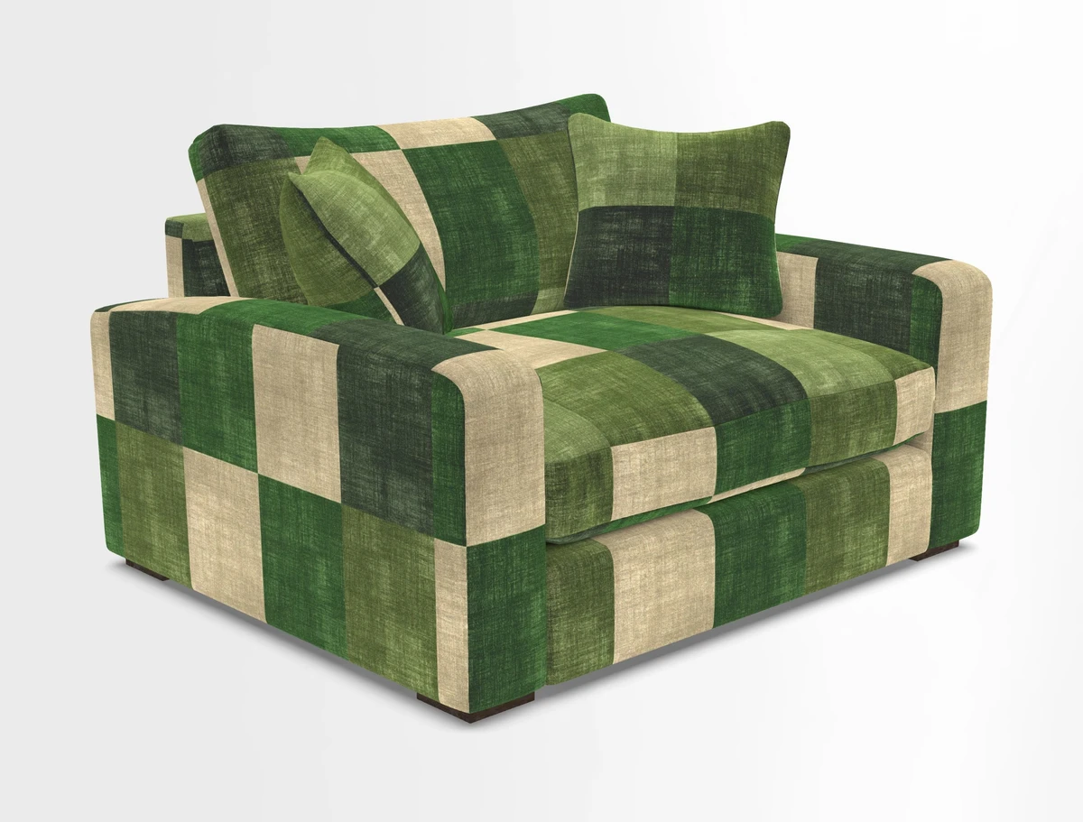 Stockbridge Snuggler in Two Tone Plain Biscuit