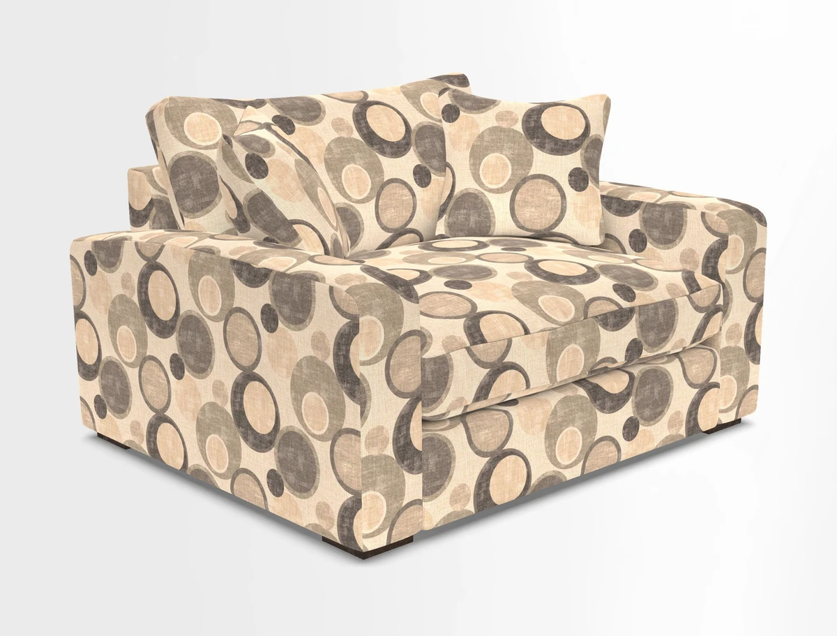 Stockbridge Snuggler in Two Tone Plain Biscuit