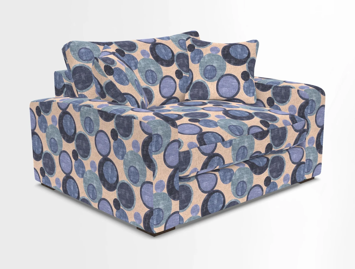 Stockbridge Snuggler in Two Tone Plain Biscuit