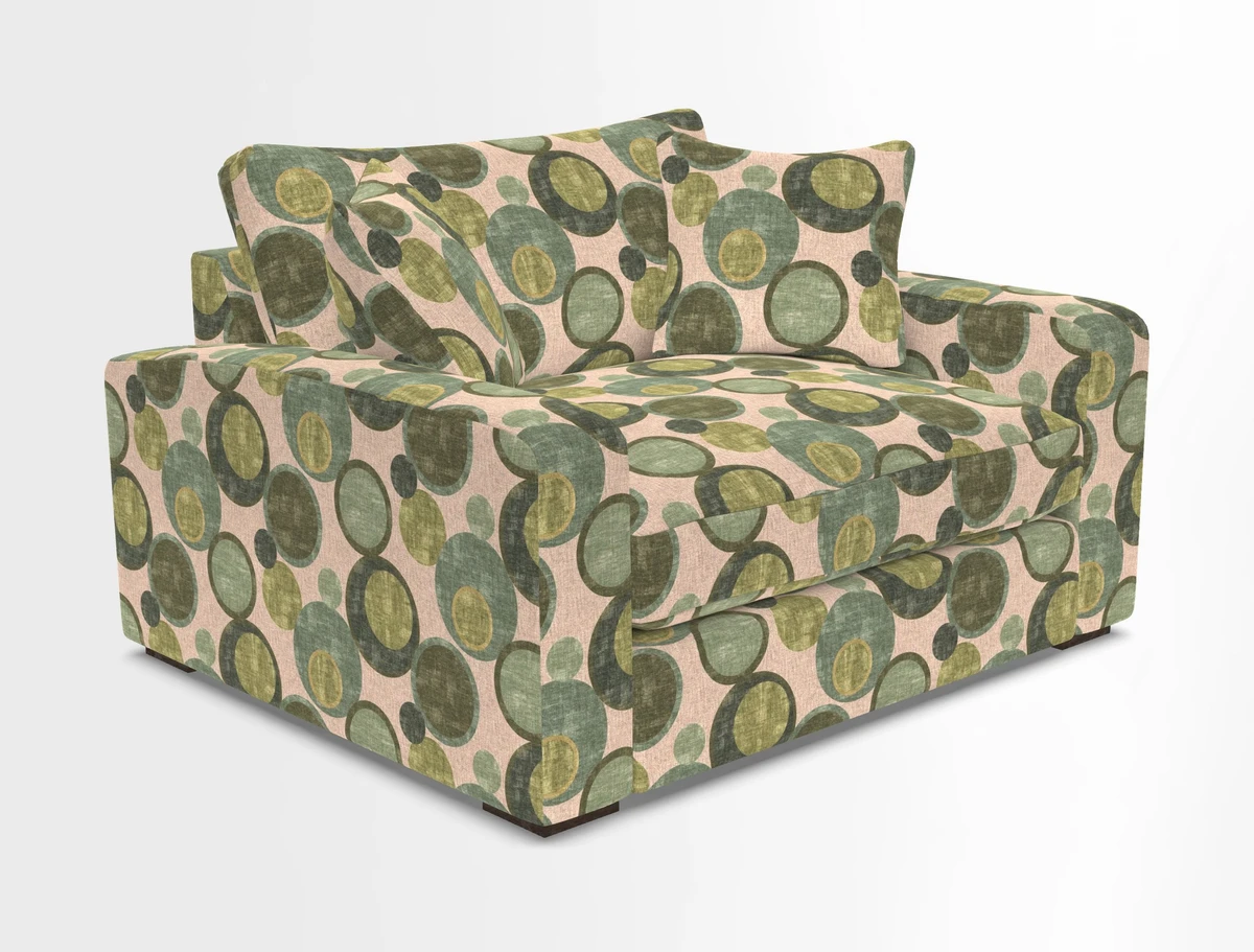 Stockbridge Snuggler in Two Tone Plain Biscuit