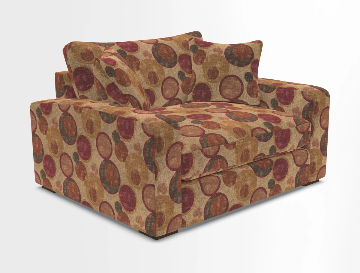Stockbridge Snuggler in Two Tone Plain Biscuit