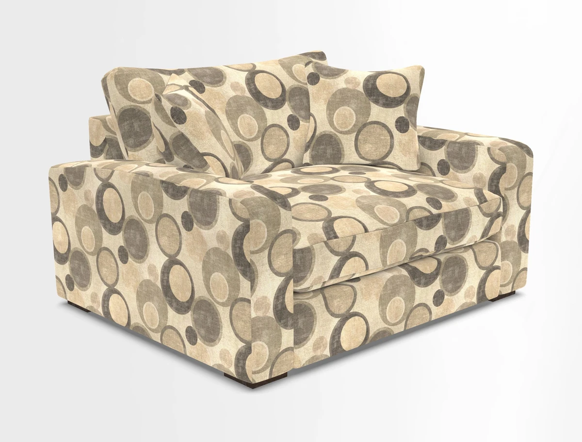 Stockbridge Snuggler in Two Tone Plain Biscuit