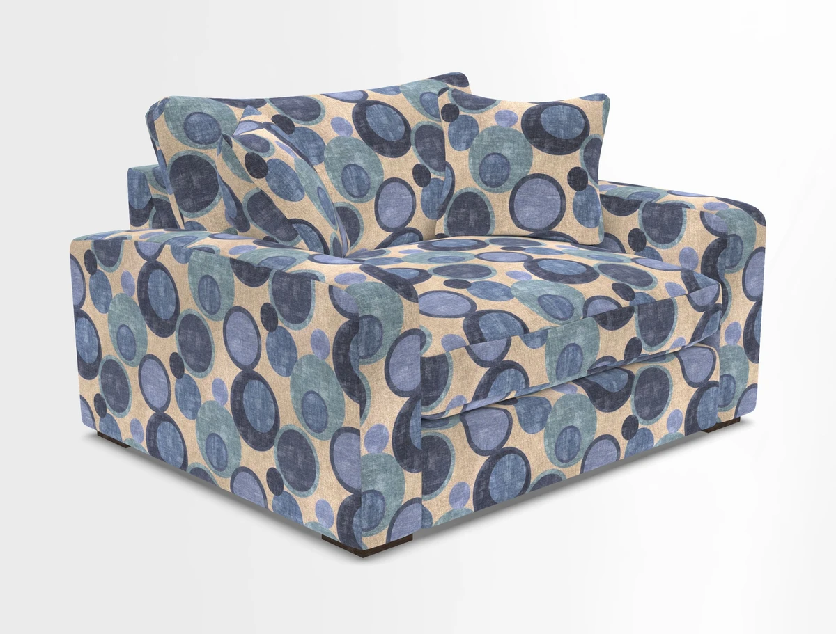 Stockbridge Snuggler in Two Tone Plain Biscuit