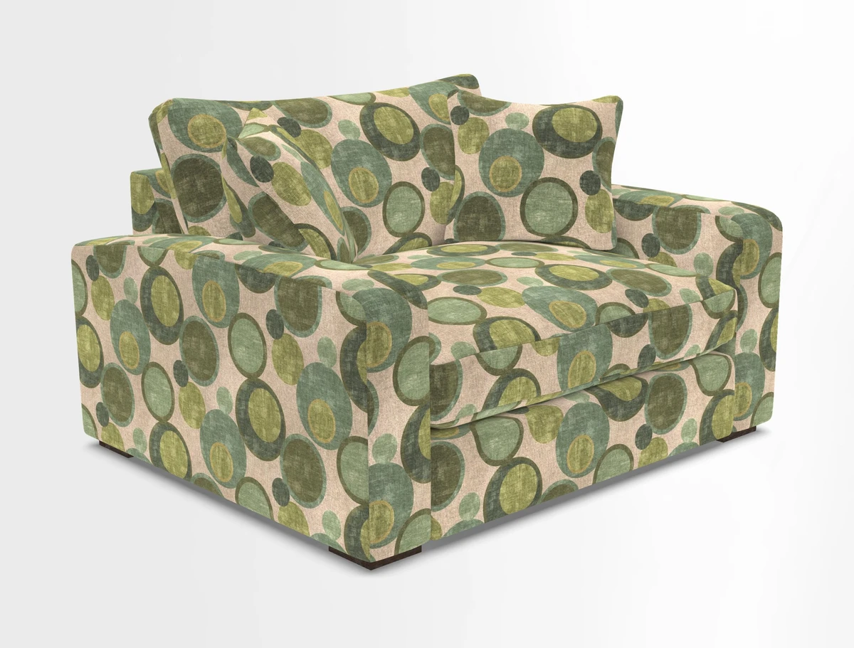 Stockbridge Snuggler in Two Tone Plain Biscuit