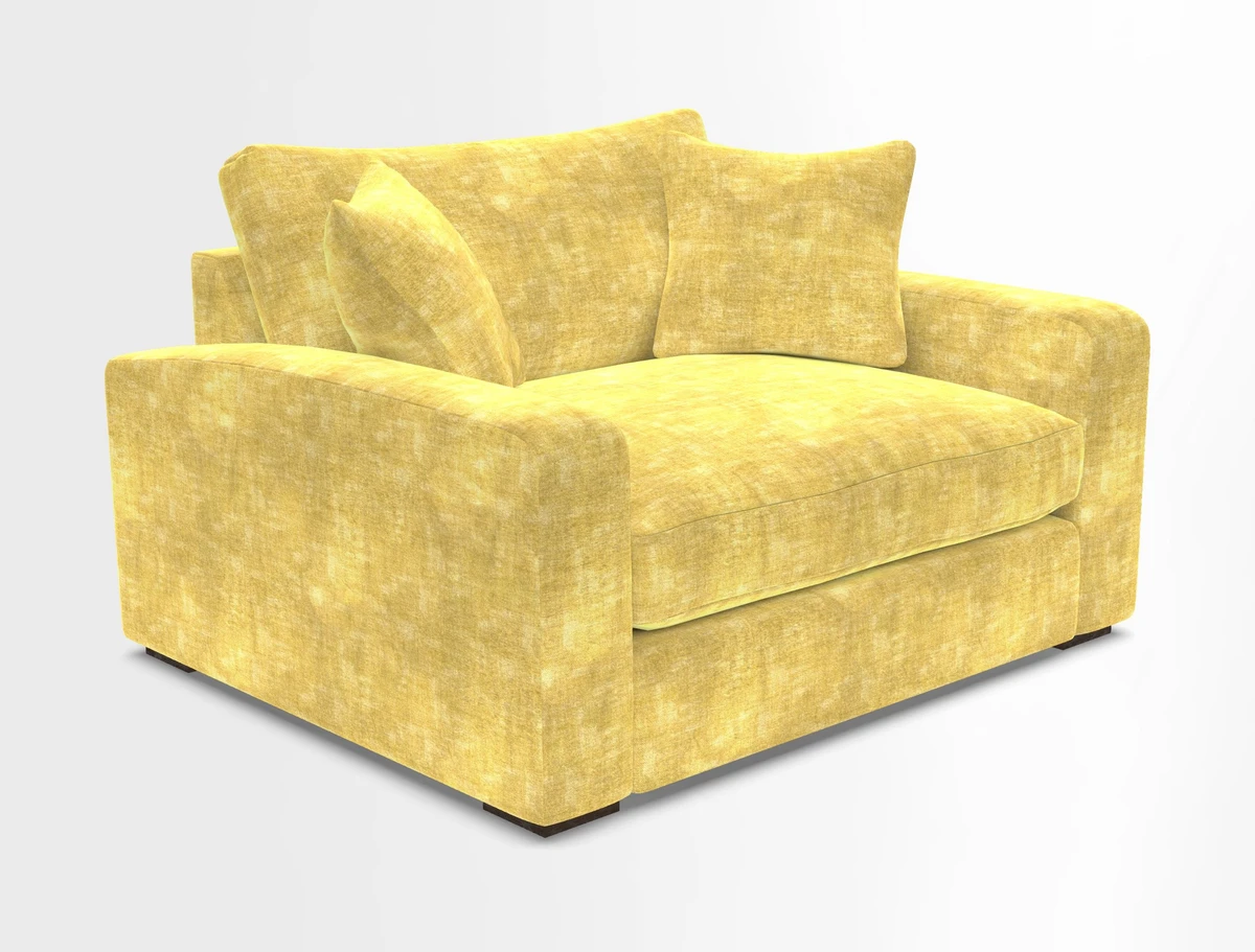 Stockbridge Snuggler in Two Tone Plain Biscuit