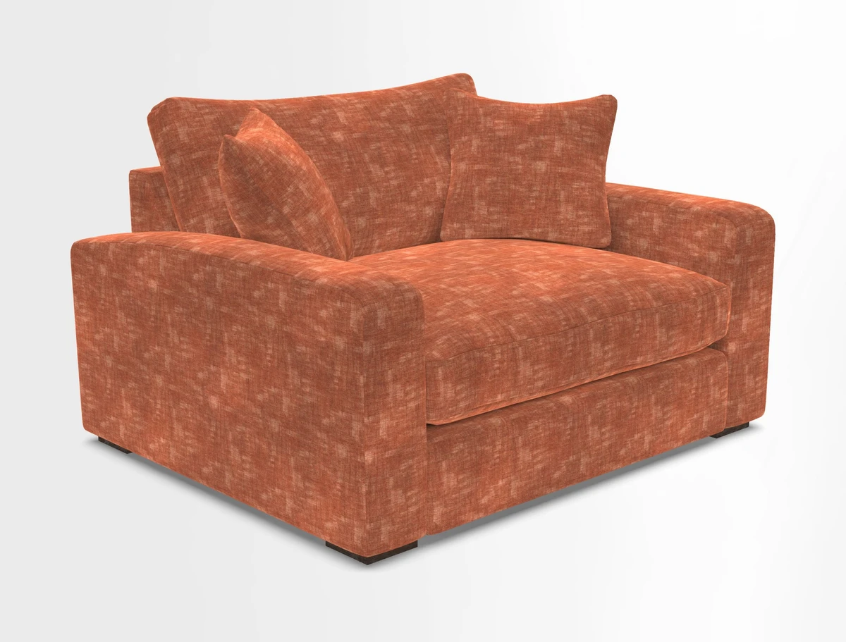 Stockbridge Snuggler in Two Tone Plain Biscuit