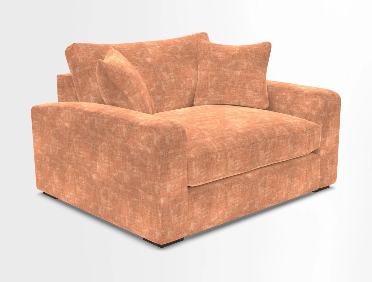 Stockbridge Snuggler in Two Tone Plain Biscuit