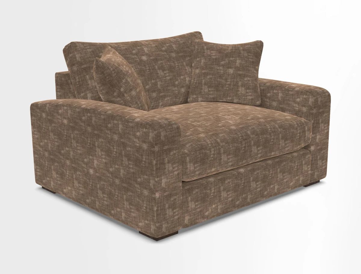 Stockbridge Snuggler in Two Tone Plain Biscuit