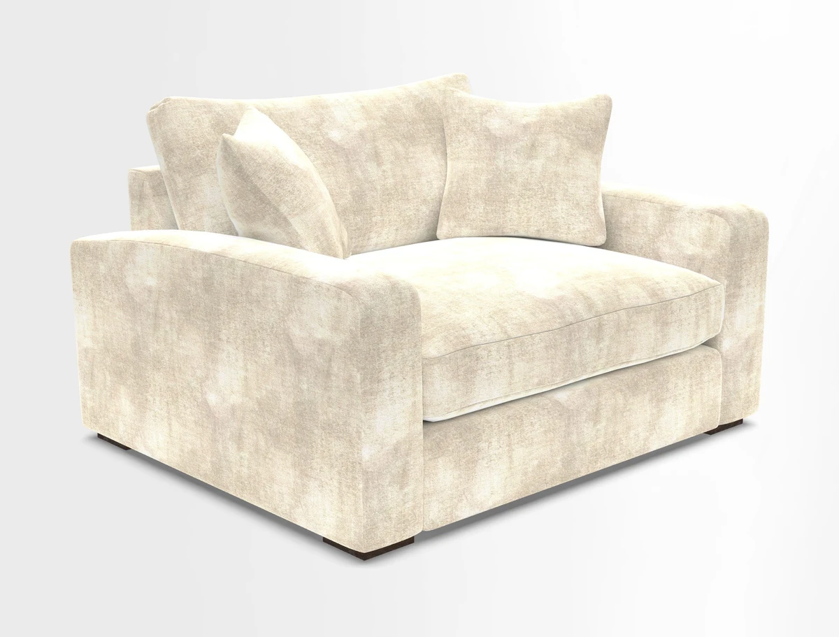 Stockbridge Snuggler in Two Tone Plain Biscuit