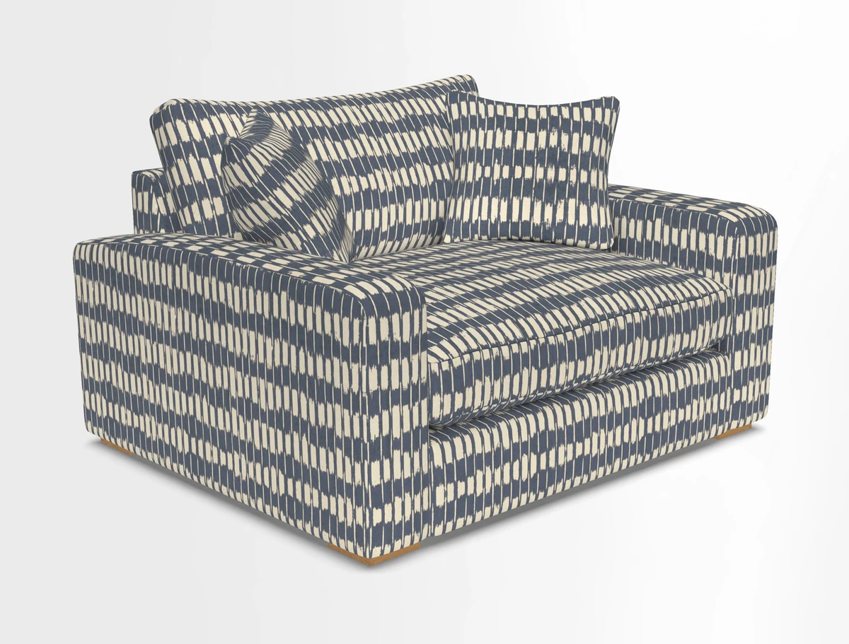 Stockbridge Snuggler in Two Tone Plain Biscuit