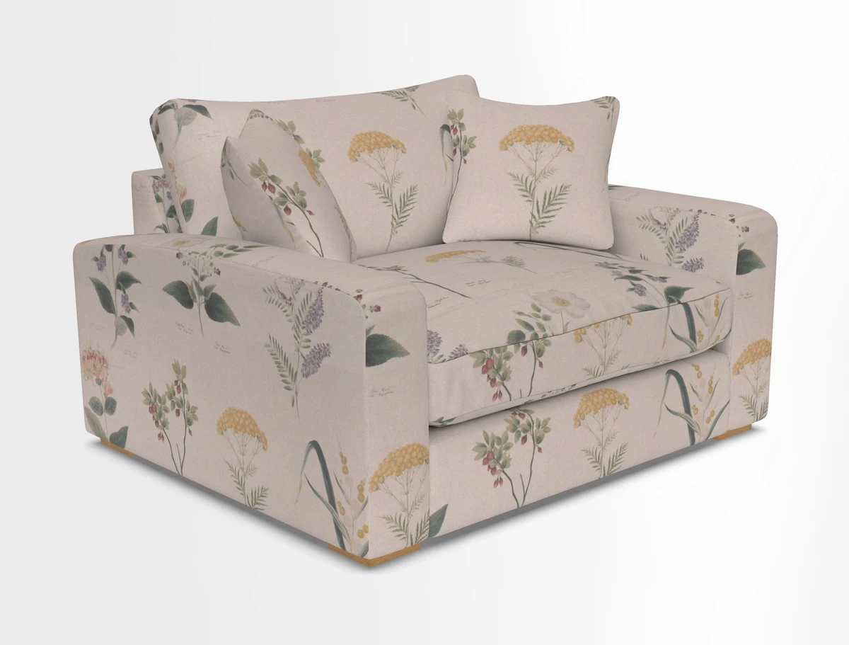 Stockbridge Snuggler in Two Tone Plain Biscuit